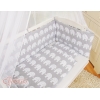 Ensemble de Linge de Lit 6 pcs pour Lit de Cododo Hiboux