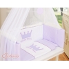 Ensemble de Linge de Lit 6 pcs pour Lit de Cododo Lila Prince / Princess