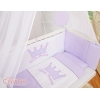 Ensemble de Linge de Lit 6 pcs pour Lit de Cododo Lila Prince / Princess