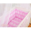 Ensemble de Linge de Lit 6 pcs pour Lit de Cododo Rose