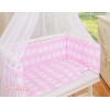Ensemble de Linge de Lit 6 pcs pour Lit de Cododo Rose
