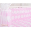 Ensemble de Linge de Lit 6 pcs pour Lit de Cododo Rose