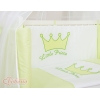 Ensemble de Linge de Lit 6 pcs pour Lit de Cododo Vert Prince / Princess
