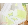 Ensemble de Linge de Lit 6 pcs pour Lit de Cododo Vert Prince / Princess