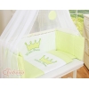 Ensemble de Linge de Lit 6 pcs pour Lit de Cododo Vert Prince / Princess