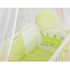 Ensemble de Linge de Lit 6 pcs pour Lit de Cododo Vert Prince / Princess