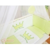 Ensemble de Linge de Lit 6 pcs pour Lit de Cododo Vert Prince / Princess