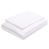Ensemble de Linge de Lit de Lit pour Bébé 2 pcs  Blanc