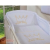 Ensemble de Linge de Lit de Lit pour Bébé 2 pcs Blanc Prince / Princess