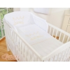 Ensemble de Linge de Lit de Lit pour Bébé 2 pcs Blanc Prince / Princess
