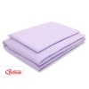 Ensemble de Linge de Lit de Lit pour Bébé 2 pcs Lila Cœurs