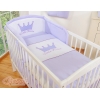 Ensemble de Linge de Lit de Lit pour Bébé 2 pcs Lila Prince / Princess