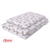 Ensemble de Linge de Lit Enfant 2 pcs 100x135 MINI Gris Hérissons