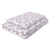 Ensemble de Linge de Lit Enfant 2 pcs 100x135 MINI Gris Hérissons
