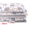 Ensemble de Linge de Lit Enfant 2 pcs 100x135 MINI Gris Hérissons