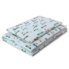 Ensemble de Linge de Lit Enfant 2 pcs 100x135 MINI Menthe Lapins