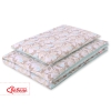 Ensemble de Linge de Lit Enfant 2 pcs 140x200 cm JUNIOR Beige Feuilles