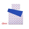 Ensemble de Linge de Lit Enfant 2 pcs 140x200 cm JUNIOR Bleu Foncé Avions