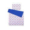 Ensemble de Linge de Lit Enfant 2 pcs 140x200 cm JUNIOR Bleu Foncé Avions
