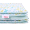 Ensemble de Linge de Lit Enfant 2 pcs 140x200 cm JUNIOR Bleu Papillons