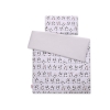 Ensemble de Linge de Lit Enfant 2 pcs 140x200 cm JUNIOR Gris Panda