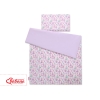 Ensemble de Linge de Lit Enfant 2 pcs 140x200 cm JUNIOR Lila Ballerines