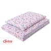 Ensemble de Linge de Lit Enfant 2 pcs 140x200 cm JUNIOR Lila Ballerines