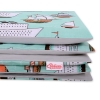 Ensemble de Linge de Lit Enfant 2 pcs 140x200 cm JUNIOR Menthe Navires