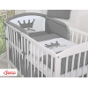 Ensemble de Linge de Lit pour Bébé 3 pcs Anthracite Prince / Princess
