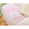 Ensemble de Linge de Lit pour Bébé 3 pcs Rose Prince / Princess
