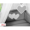 Ensemble de Linge de Lit pour Bébé 5 pcs - avec Ciel Anthracite