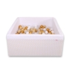 Carrée Piscine à Balles Minky avec Balles 200pcs