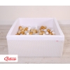 Carrée Piscine à Balles Minky avec Balles 200pcs