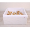 Carrée Piscine à Balles Minky avec Balles 200pcs