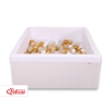 Carrée Piscine à Balles Minky avec Balles 200pcs