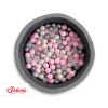 Piscine à Balles Gris Anthracite Minky avec Balles 200pcs