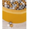 Piscine à Balles Minky avec Balles 200pcs Moutarde