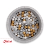 Piscine à Balles Minky avec Balles 200pcs Gris