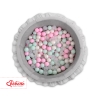 Piscine à Balles à volants Minky avec Balles 200pcs Gris