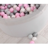 Piscine à Balles Minky avec Balles 200pcs Gris pour Garçon