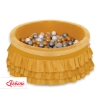 Piscine à Balles à volants Minky avec Balles 200pcs Jaune