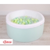 Piscine à Balles Minky avec Balles 200pcs Menthe