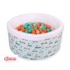 Piscine à Balles Minky avec Balles 200pcs Menthe