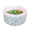 Piscine à Balles Minky avec Balles 200pcs Menthe