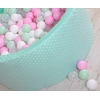 Piscine à Balles Minky avec Balles 200pcs Menthe