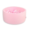 Piscine à Balles Minky avec Balles 200 pcs Rose