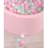 Piscine à Balles Minky avec Balles 200 pcs Rose
