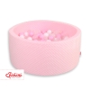 Piscine à Balles Minky avec Balles 200 pcs Rose