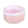 Piscine à Balles Minky avec Balles 200pcs Rose Ballerines
