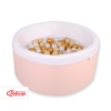 Piscine à Balles Minky avec Balles 200pcs Rose Poudré